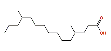 4,12-Dimethylpentadecanoic acid