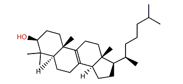 4,4-Dimethyl-5a-cholest-8-en-3b-ol