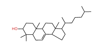 4,4-Dimethyl-cholest-7-en-3-ol