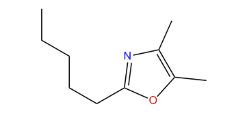 4,5-Dimethyl-2-pentyloxazole