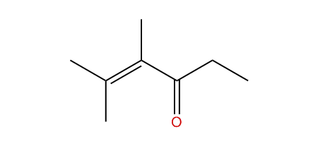 4,5-Dimethyl-4-hexen-3-one