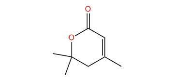 4,6,6-Trimethyl-5,6-dihydro-2H-pyran-2-one