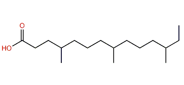 4,8,12-Trimethyltetradecanoic acid
