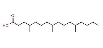 4,8,12-Trimethylhexadecanoic acid