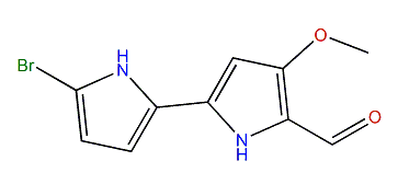 5'-Bromo-4-methoxy-2,2'-bipyrrole-5-carboxaldehyde