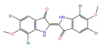 5,5',7,7'-Tetrabromo-6,6'-dimethoxyindigotin
