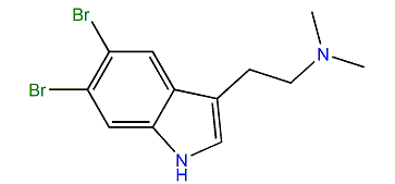 5,6-Dibromo-N,N-dimethyl-1H-indole-3-ethanamine