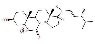 (22E)-5,6a-Epoxy-3b-hydroxy-ergosta-8(14),22-dien-7-one