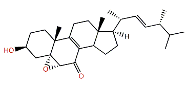 (22E)-5,6a-Epoxy-3b-hydroxy-ergosta-8,22-dien-7-one