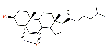 5,8-Epidioxycholest-6-en-3-ol