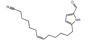 (Z)-5-(12-Cyano-6-dodecenyl)-1H-pyrrole-2-carboxaldehyde