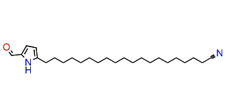 5-(19'-Cyanononadecyl)-pyrrole-2-carbaldehyde