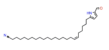 (Z)-5-(23-Cyano-6-tricosenyl)-1H-pyrrole-2-carboxaldehyde