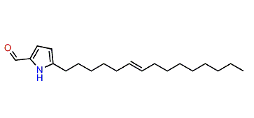 5-(6E-Pentadecenyl)-1H-pyrrole-2-carboxaldehyde