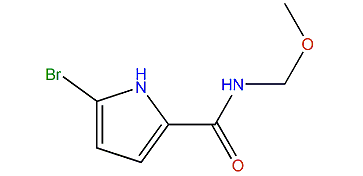 5-Bromo-N-(methoxymethyl)-1H-pyrrole-2-carboxamide