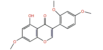 5-Hydroxy-2',4',7-trimethoxyisoflavone