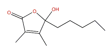 5-Hydroxy-3,4-dimethyl-5-pentyl-2(5H)-furanone