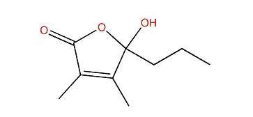 5-Hydroxy-3,4-dimethyl-5-propyl-2(5H)-furanone