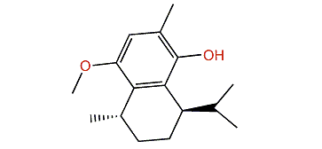 5-Hydroxy-8-methoxycalamenene