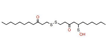 5-Hydroxythio-1-(3-oxo-undecyl)-disulfanylundecan-3-one
