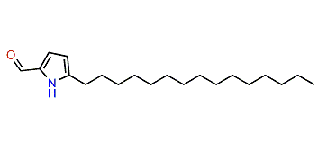 5-Pentadecyl-1H-pyrrole-2-carboxaldehyde