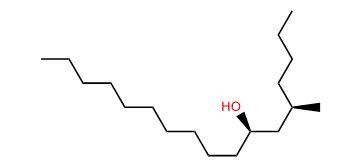 (5R,7R)-5-Methylheptadecan-7-ol