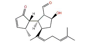 (5S,13Z)-5-Hydroxy-10-oxo-4,10-secospata-2,13(15),17-trien-12-al