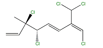 (1E,3E,5S,6R)-1,5,6-Trichloro-2-(dichloromethyl)-6-methyl-1,3,7-octatriene