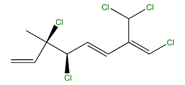 (1Z,3E,5R,6R)-1,5,6-Trichloro-2-(dichloromethyl)-6-methyl-1,3,7-octatriene