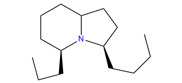(3R,5S)-3-Butyl-5-propyloctahydroindolizine