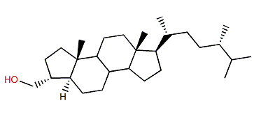 (5a,24R)-24-Methyl-3b-hydroxymethyl-A-norcholestane