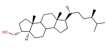 (5a,24S)-24-Methyl-3b-hydroxymethyl-A-norcholestane