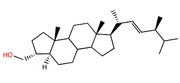 (5a,22E,24S)-3b-Hydroxymethyl-24-methyl-A-norcholest-22-ene