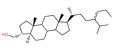 (5a,24xi)-3b-Hydroxymethyl-24-propyl-A-norcholestane
