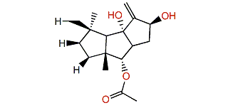 5a-Acetoxy-9(12)-capnellene-8b,10a-diol