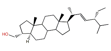 (5a,22E,24R)-3b-Hydroxymethyl-A-norstigmast-22-ene