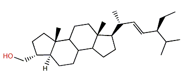 (5a,22E,24S)-3b-Hydroxymethyl-A-norstigmast-22-ene