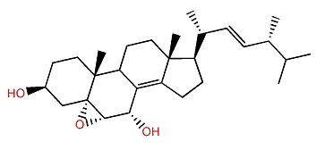 (24R)-5a,6a-Epoxy-24-methylcholesta-7,22-dien-3b-ol