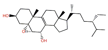 (24S)-5a,6a-Epoxy-24-ethylcholest-8(14)-en-3b,7a-diol