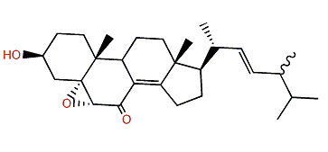 (24xi)-5a,6a-Epoxy-3b-hydroxy-24-methylcholesta-8(14),22-dien-7-one