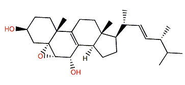 (22E)-5a,6a-Epoxyergosta-8,22-dien-3b,7a-diol