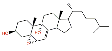 5a,6a-Epoxycholest-7-en-3b,9a-diol