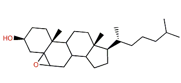5a,6a-Epoxycholestan-3b-ol
