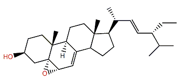 5a,6a-Epoxystigmasta-7,22-dien-3b-ol