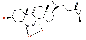 5a,8a-Epidioxy-24,26-cyclocholesta-6,9(11)-dien-3b-ol