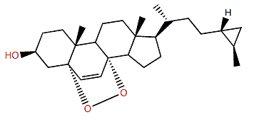 5a,8a-Epidioxy-24,26-cyclopropylcholest-6-en-3b-ol