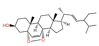 (24xi)-5a,8a-Epidioxy-24-ethylcholesta-6,22-dien-3b-ol