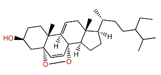(24xi)-5a,8a-Epidioxy-24-ethylcholesta-6,9(11)-dien-3b-ol