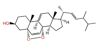 (24xi)-5a,8a-Epidioxy-24-methylcholesta-6,9(11),22-trien-3b-ol