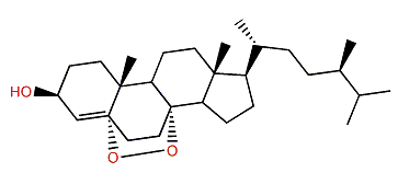 5a,8a-Epidioxy-24-methylcholest-5-en-3b-ol